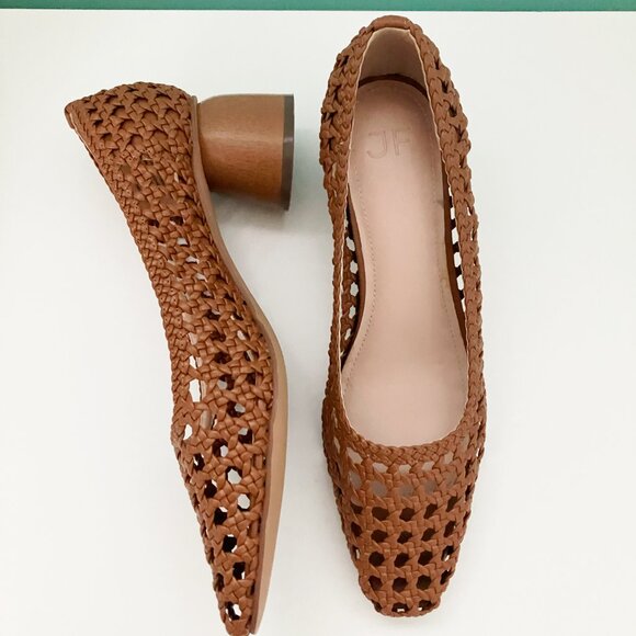 NWOT Allura Woven Pump in Camel size 8.5 - Picture 4 of 7